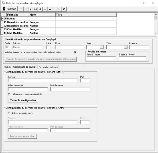 Liste des responsables et employes_Gestionnaire courriels