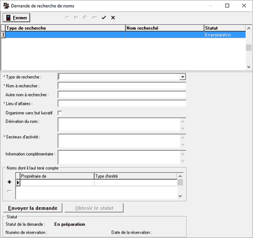 Demande recherche noms_Corporatif