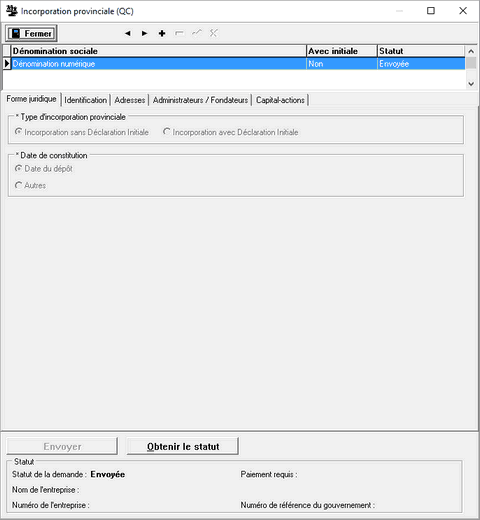 Incorporation provinciale_Obtenir statut incorporation