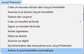 Synchronisation automatique_Activer