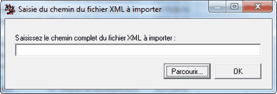 Juris_Saisie fichier XML a importer