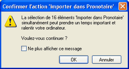 Importer_16 fichiers