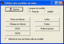 Modeles de base