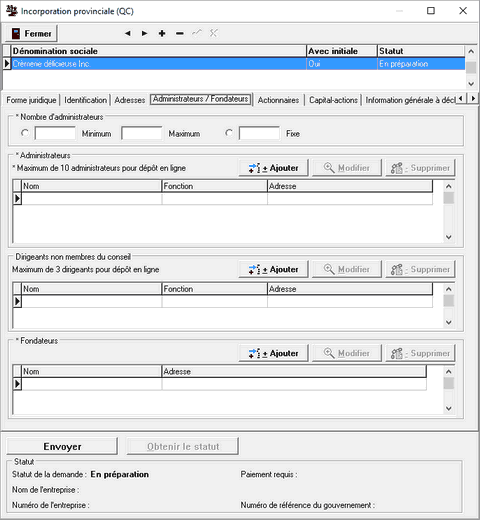 Remplir Incorporation provinciale_Administrateurs fondateurs