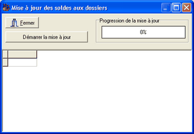 Mise jour soldes aux dossiers