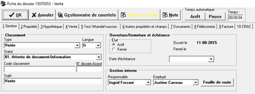 Facturation automatique Temps reel