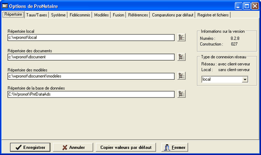 Options PN Repertoire