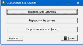 Gestionnaire des rapports_2