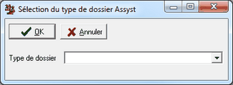 Selection type dossier Assyst